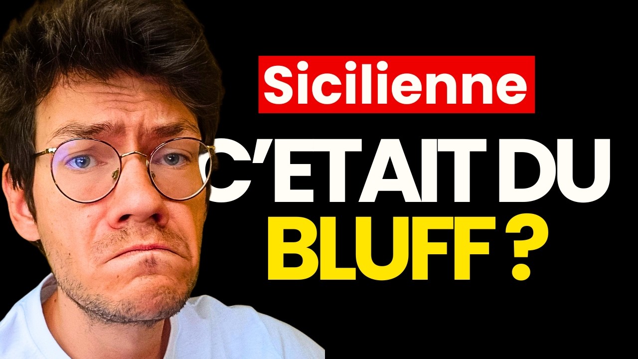 Sacrifices en pagaille dans la Sicilienne !! - Partie Pédagogique