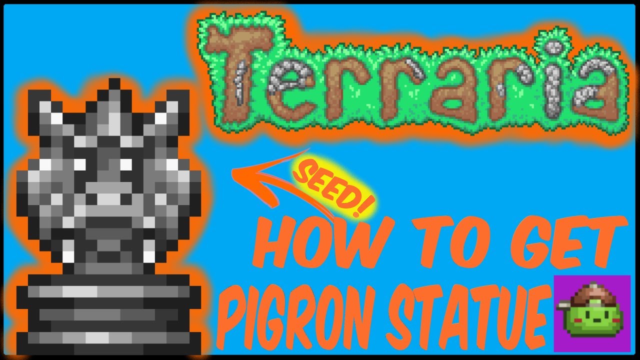 How To Get Pigron Statue In Terraria (With Seed) Terraria 1.4.4.9