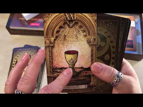 Unboxing The Lost Tarot Of Nostradamus by John Matthews and Wil Kinghan