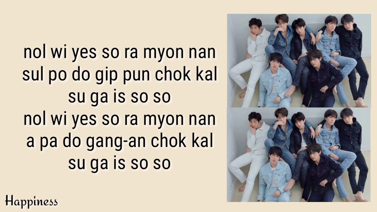 Fake Love BTS (easy lyrics) YouTube