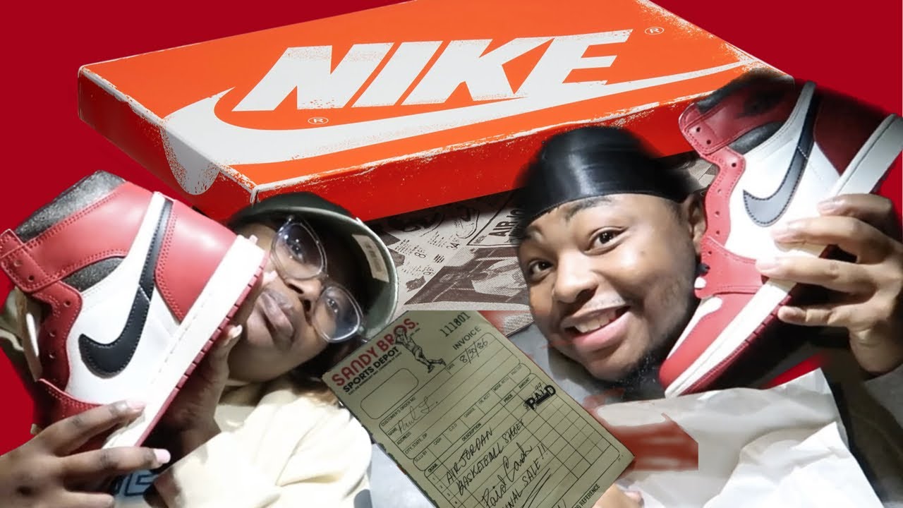 AIR JORDAN 1 LOST AND FOUND CHICAGO UNBOXING! - YouTube