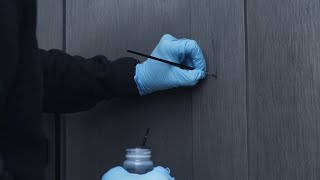 How to Touch up Stain on a MASTERGRAIN Fiberglass Entry Door