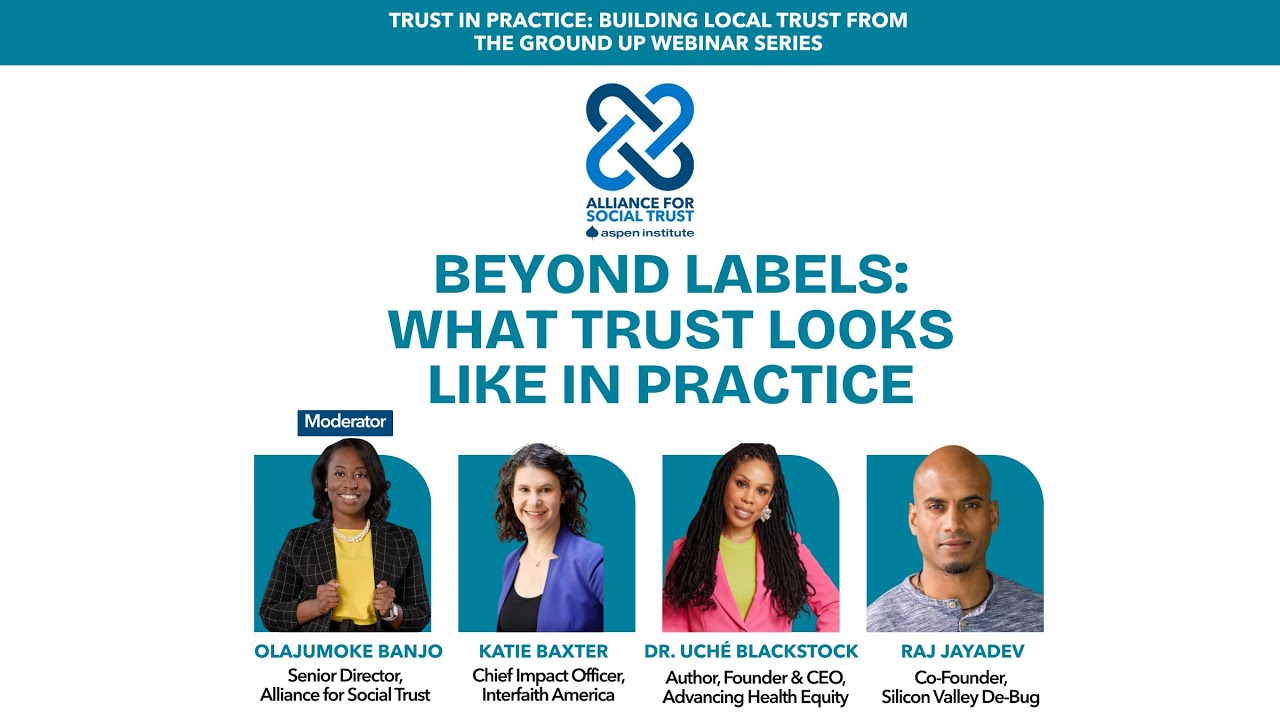 Beyond Labels: What Trust Looks Like in Practice