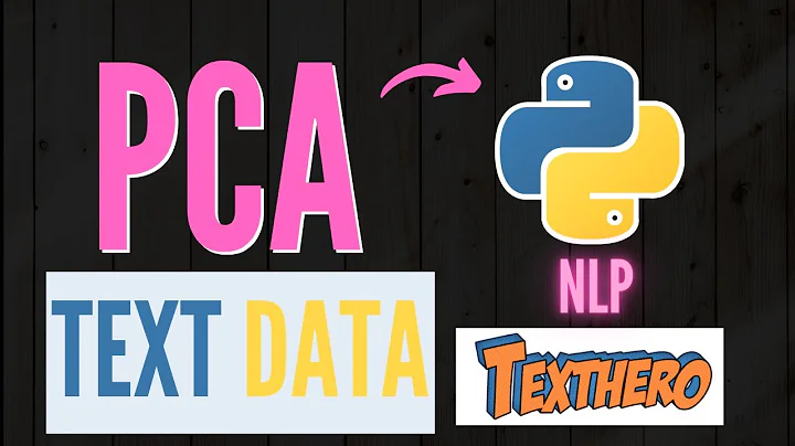 PCA on Text Data | Principal Component Analysis for NLP using TextHero in Python Tutorial