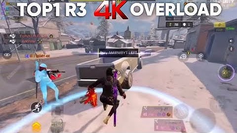 TOP1 R3 4K OVERLOAD | $15K RBTEX SQUAD TOURNAMENT | Holyfather Tokyo Remy Winter | full game play 