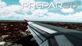 [Prepar3D] Aerosoft A321 Air Berlin Dusseldorf Airport Landing [Epic Realism] screenshot 4