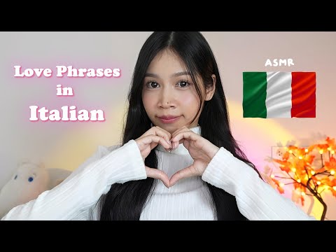 ASMR Italian Pick Up Lines & Romantic Phrases 💘🇮🇹 Keep Calm and Learn Italian!