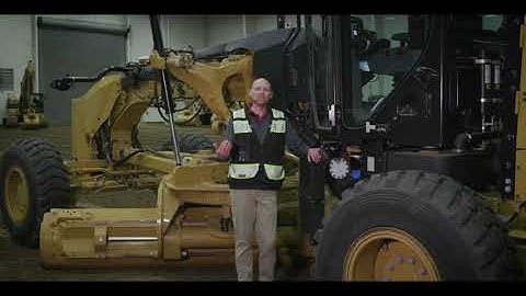 Cat® 150 Motor Grader – Visibility