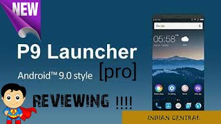 REVIEWING P9 Launcher - Android™ 9.0 P Launcher Style 2.5 Apk for Android!!! screenshot 1