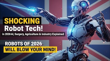 “Mind-Blowing Robot Technology in 2026: AI, Surgery, Agriculture & Industry Explained”