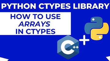 Using Arrays with Python Ctypes