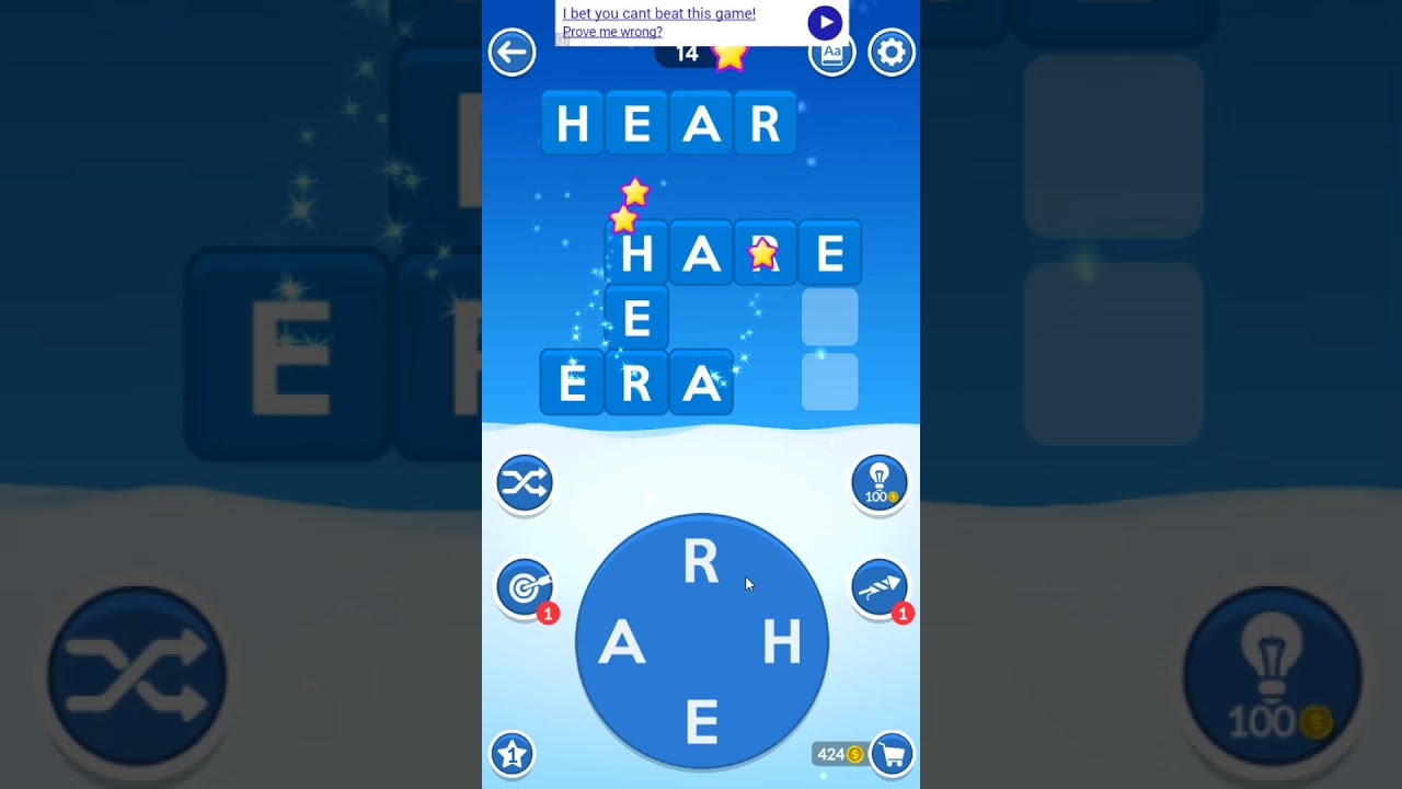 Word Toons level 74