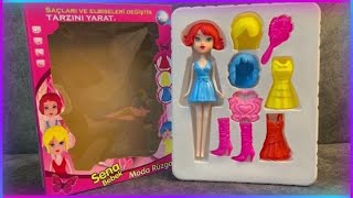 9 Minutes Satisfying with Unboxing Cute Fashion Doll WardrobeColleciton Play Set | ASMR