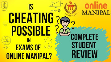IS CHEATING POSSIBLE IN ONLINE MANIPAL EXAMS  I  ONLINE MANIPAL EXAMS PATTERN COMPLETE REVIEW.