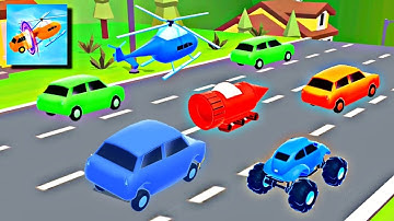 Shape-shifting #40 Games All Levels Gameplay Android IOS, Walkthrough Mobile Stick Run