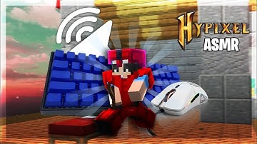 NO Thocky Keyboard + Mouse Sounds ASMR | Hypixel Bedwars | PojavLauncher Keyboard And Mouse