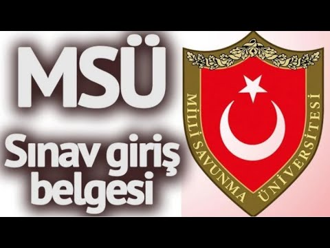 2024 MSÜ SINAV YERLERİ AÇIKLANDI- 2024 MSÜ SINAV GİRİŞ BELGESİ NASIL ALINIR-MSÜ SINAV GİRİŞ BELGESİ