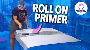 FINALLY Getting 2 Panels Paint Ready! - Roll On Primer