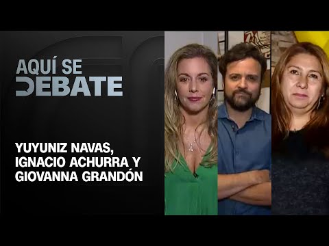 Aquí Se Debate Prime, candidatos a la CC | Ignacio Achurra ...