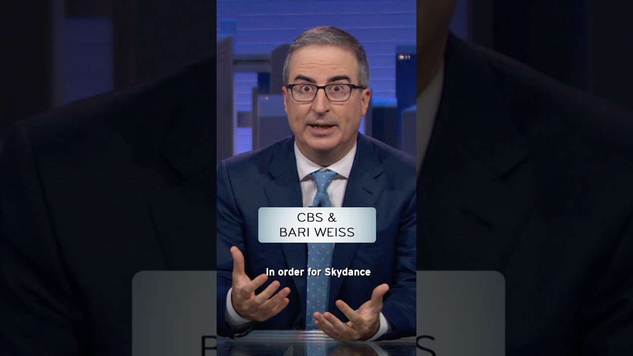 CBS & Bari Weiss #lastweektonight