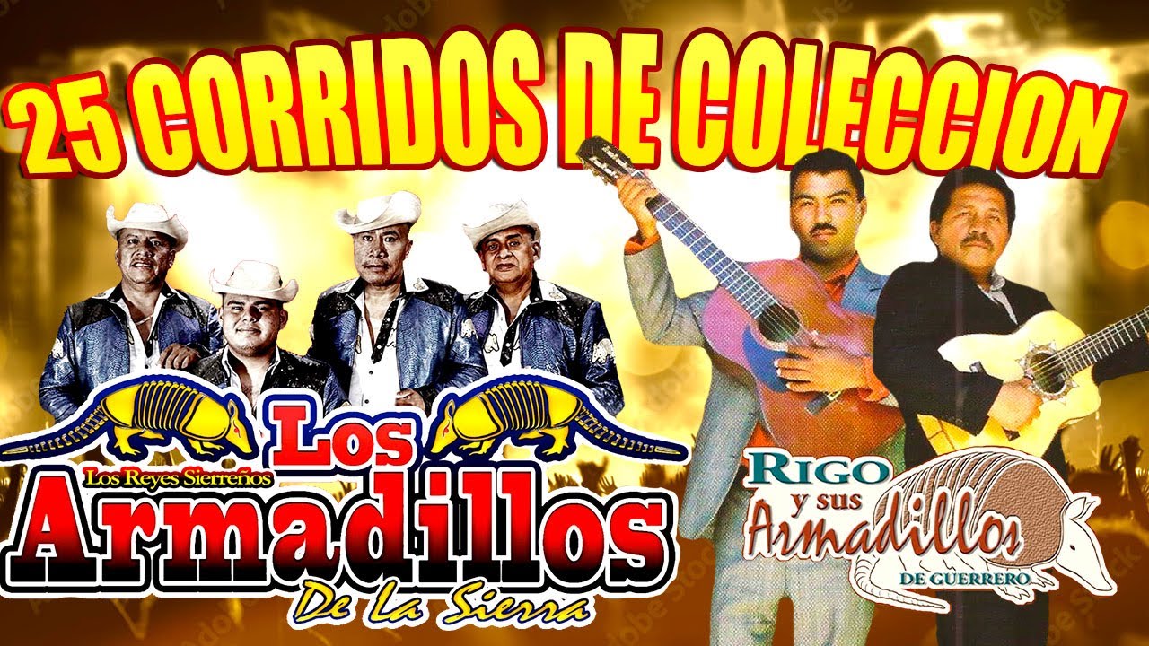 Dueto Los Armadillos, Rigo y Sus Armadillos De Guerrero - 25 Corridos ...