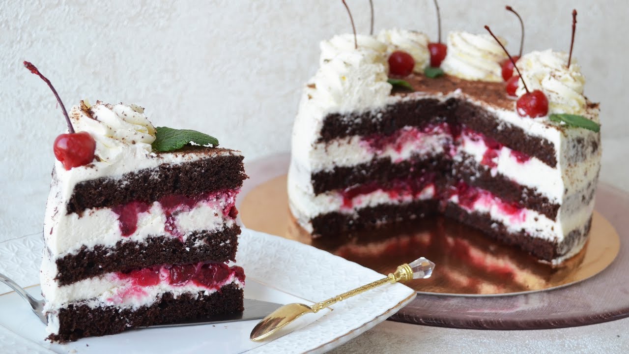 Торт " Черный лес" | Cake "Black Forest"