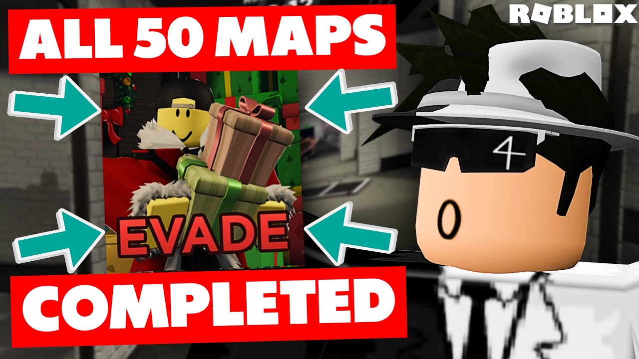 Rating ALL 50 MAPS in EVADE ROBLOX (TIPS AND TRICKS MAP GUIDE) 