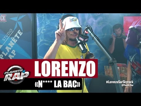 Youtube: Lorenzo « N**** la BAC » #PlanèteRap