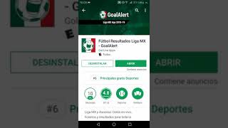 LA MEJOR APP PARA SEGUIR EL FÚTBOL MEXICANO Y MUNDIAL GRATIS Y SIN FALLAS screenshot 1