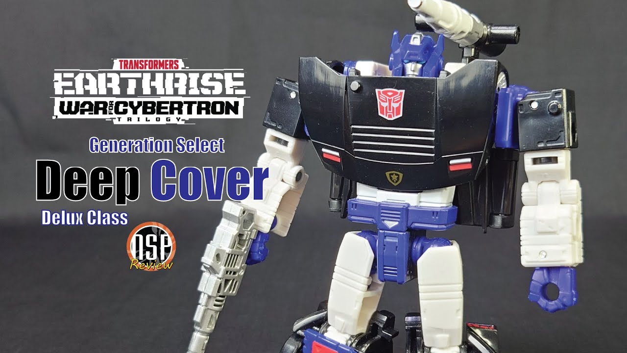 Hasbro Transformer Generation Select Delux class Deep Cover  War for Cybertron Earthrise :NSP Review