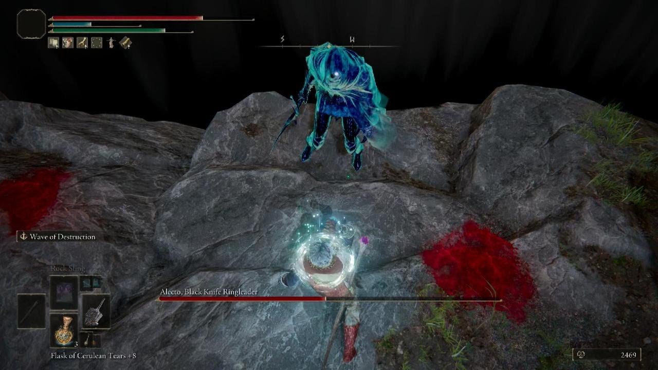 ELDEN RING How to cheese Alecto, Black Knife Ringleader (EASY) YouTube