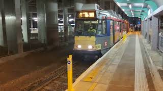 輕鐵505 1080+1207駛入三聖站 以上列車已退役