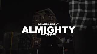 Gunna Performing ‘Almighty’ Live in Las Vegas on his 25th Birthday