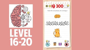 Brain Test Level 16 17 18 19 20 Walkthrough