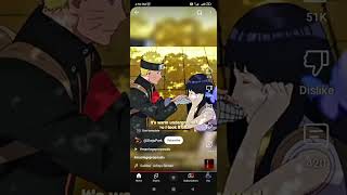 Naruto and hinata love #naruto #boruto #anime