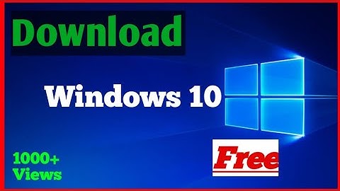 Download đĩa iso windows 10