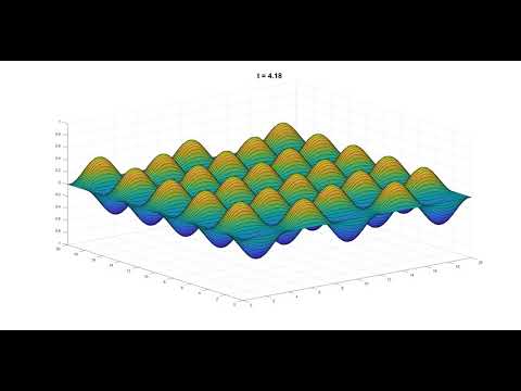 Membrane 2D wave