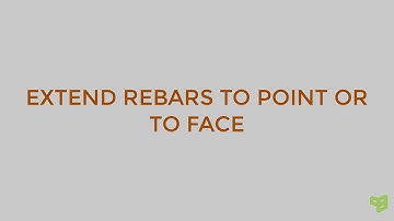 ALPHA BIM | Extend Rebar | Tool Revit