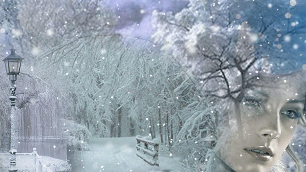 Тихо падает снег. Снег кружится заметает. У нас снег идет. Снег кружится заметает. Метель любовь.