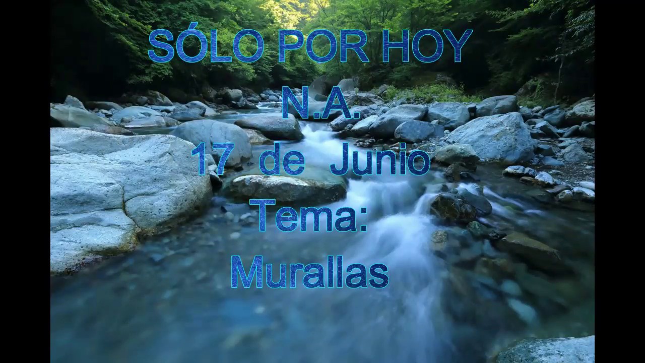 Sólo por hoy 17 de Junio (Sin Voz) adicciones tecnologicas