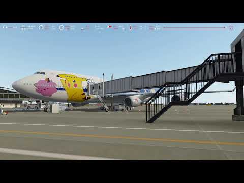 P3Dv5.2  ANA253  HND→FUK→ITM  羽田→福岡→伊丹   A Pilot's Life