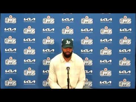 Marcus Morris Sr  postgame; Clippers lost to the Mavericks in OT