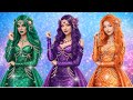 エメラルド対パープル マーメイド時代？！学校のグローアップバトルが制御不能に 💚💜