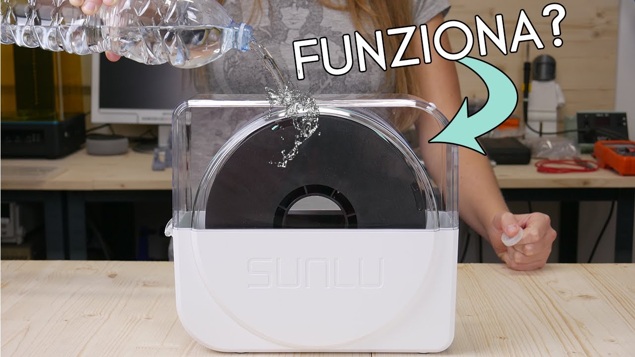 L'ESSICCATORE PER FILAMENTI ECONOMICO E FUNZIONALE SOVOL BOX! *low budget  dryer for 3D printing* 