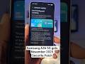 Samsung A36 5G gets November 2025 Security Patch