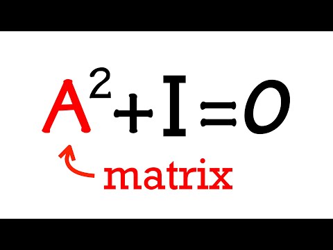 Can A^2+i=0?