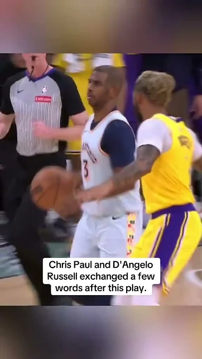 DLo and CP3 exchanged words ?