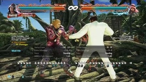 TEKKEN 7: Balance Patch Steve Peekaboo DF1,2 Has New Wall Crush Mechanic
