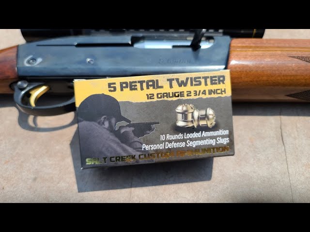 Petaled Twister Slug: 12 Gauge Defense – Salt Creek Custom Ammunition