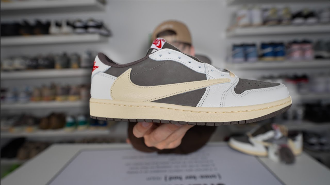 Jordan 1 Retro Low OG SP Travis Scott Mocha